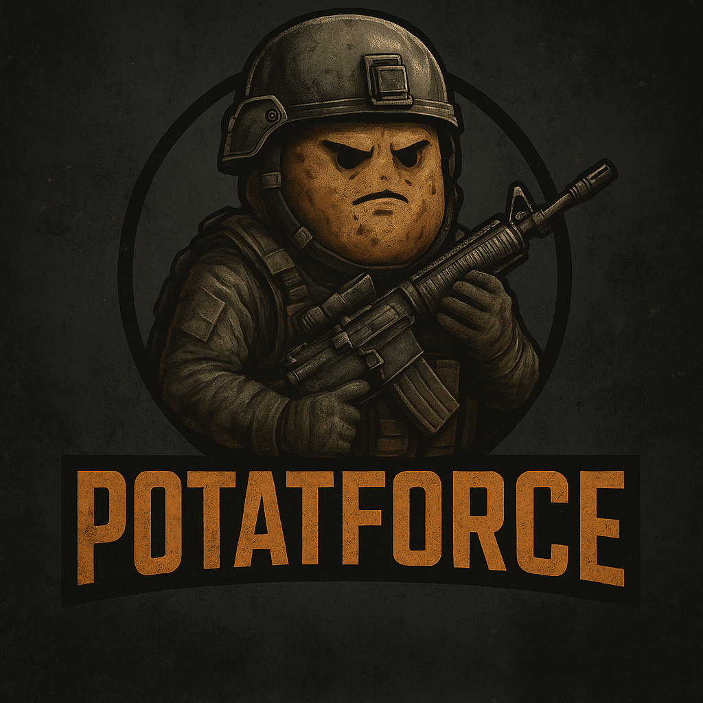 PotatForce avatar — gritty potato soldier